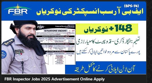 FBR Inspector Jobs 2025